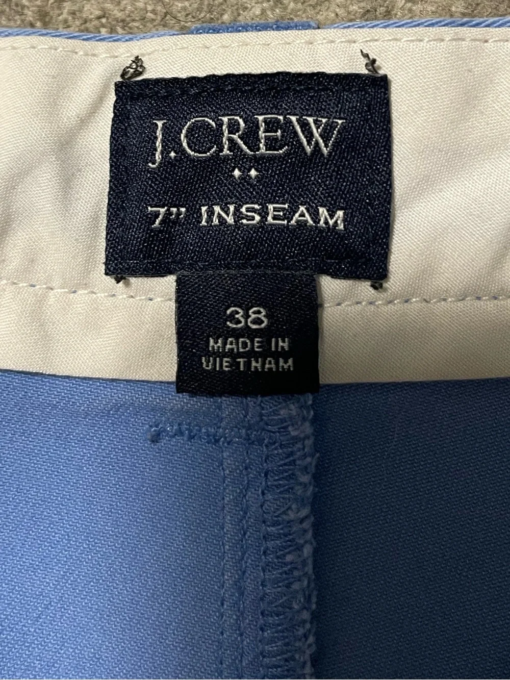 Mens J. Crew Chino Khaki Cotton Shorts